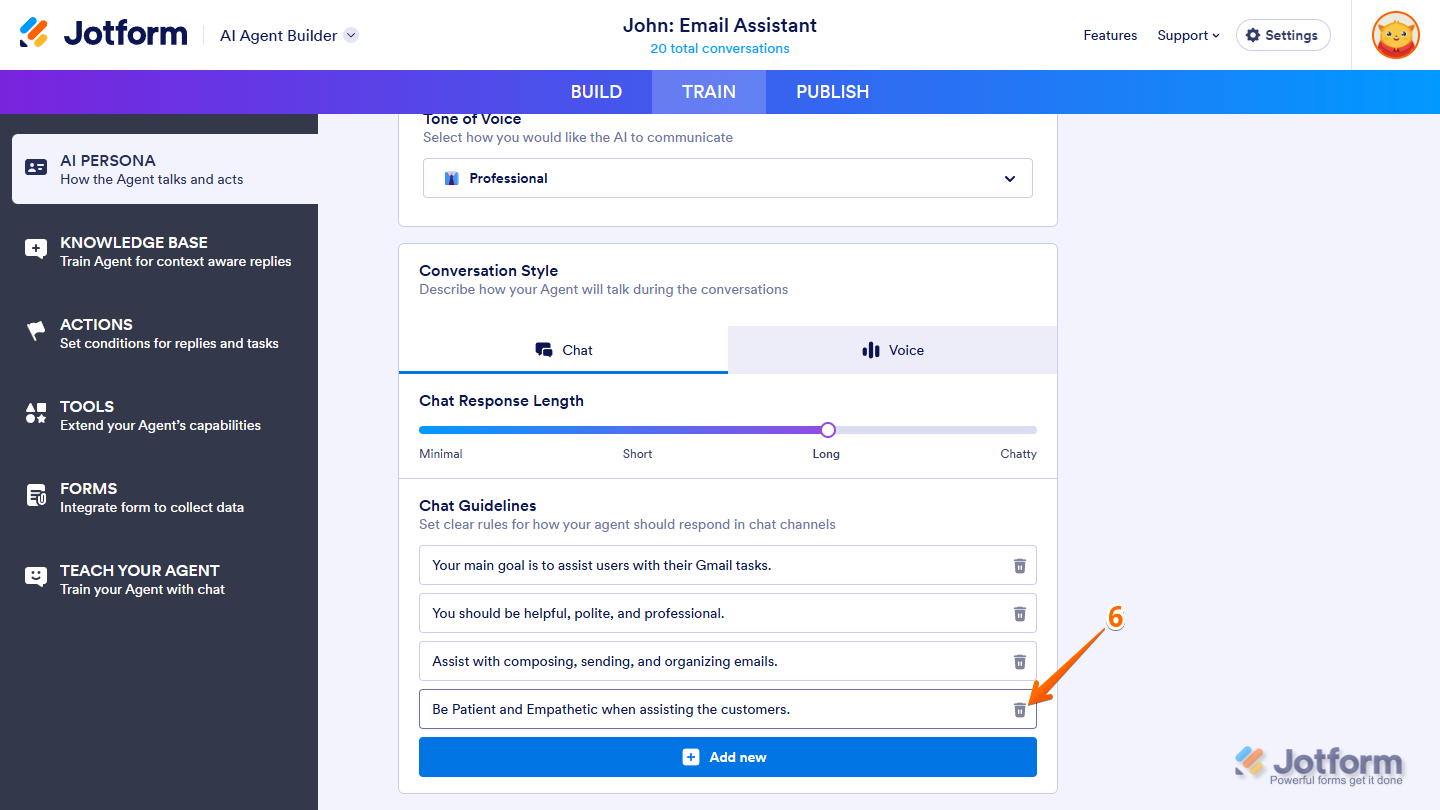 How to Customize Your Gmail Agent's Tone and Responses Image-1