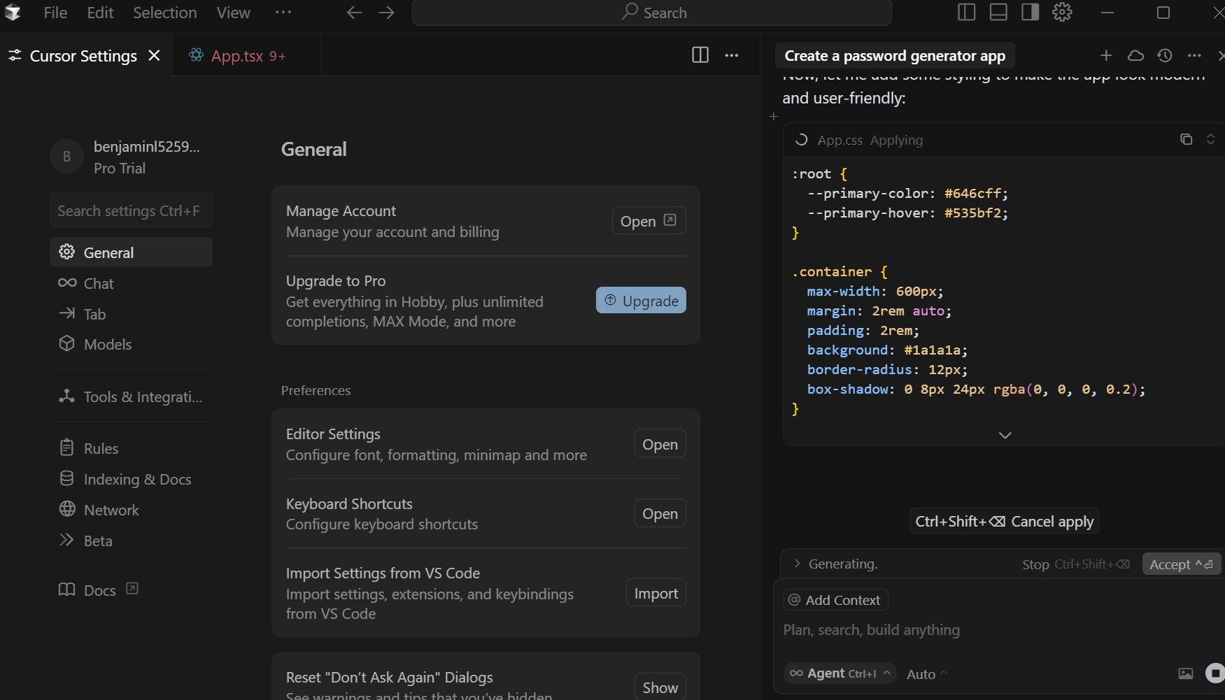 Curson Code Generator