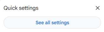 See All Settings Button