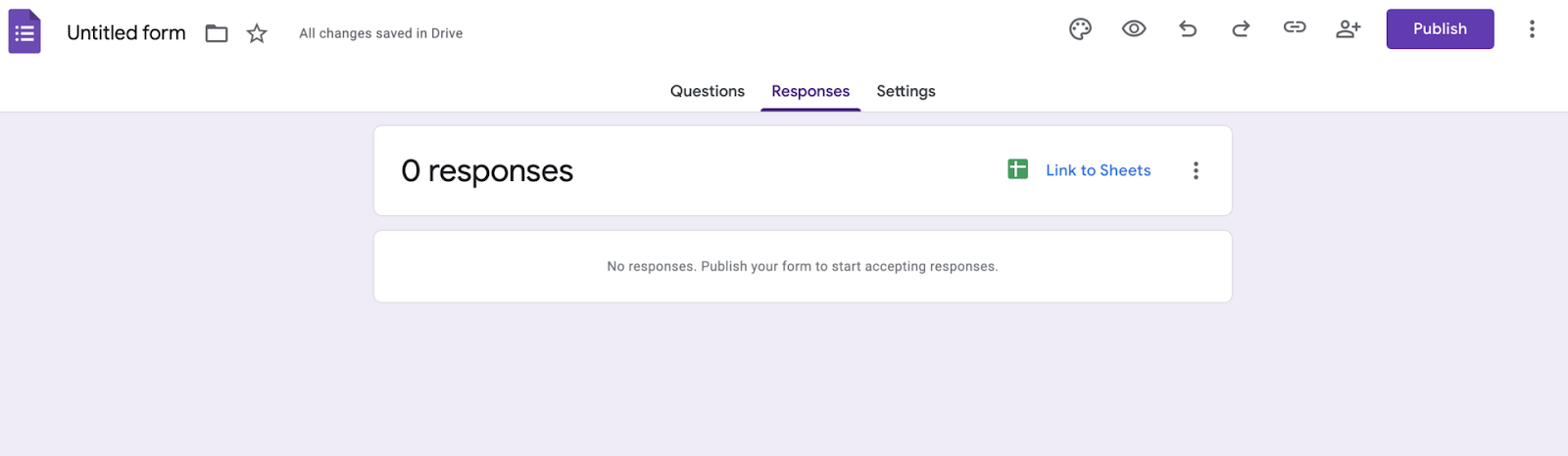 you can set up data tracking and analysis and view your responses in the responses tab