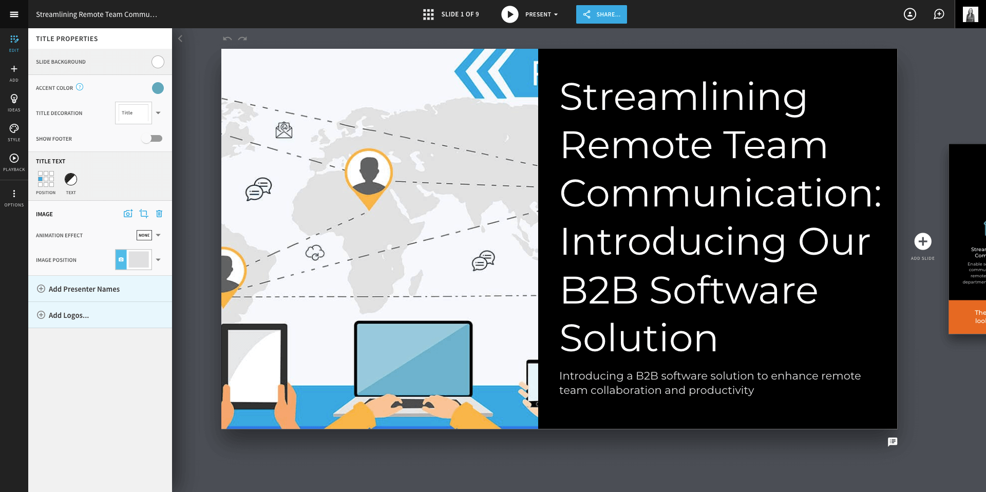 image of beautiful ai product user interface