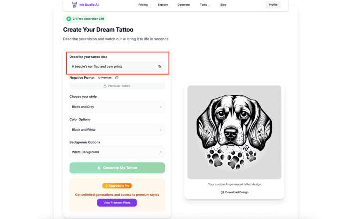 I tested the 6 best AI tattoo generators in 2026 Image-1