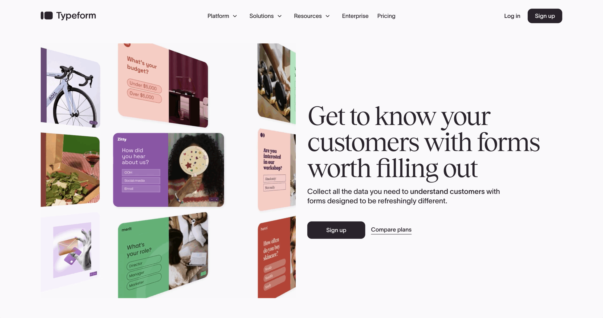 Typeform Landing