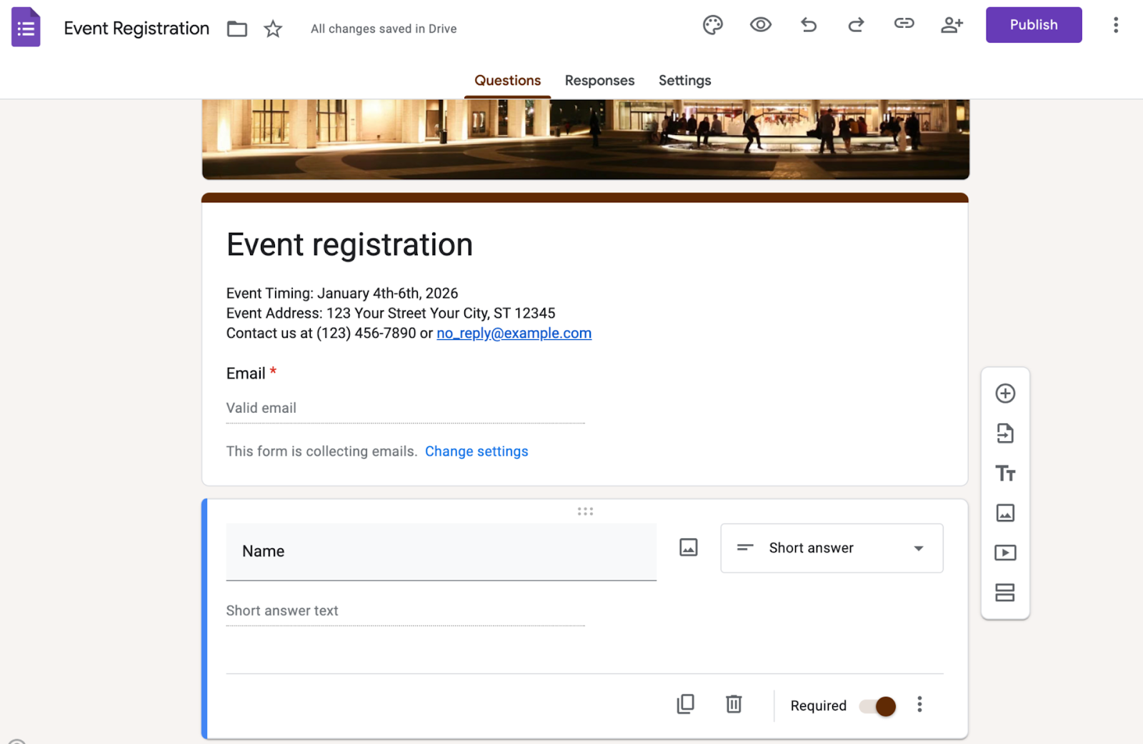 Google Forms Form Designer