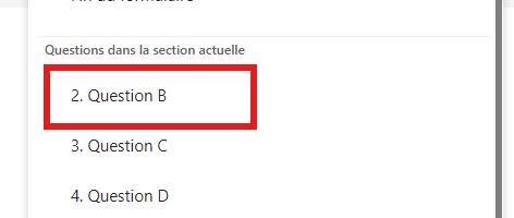 Image d’un écran d’ordinateur avec un menu déroulant affiché