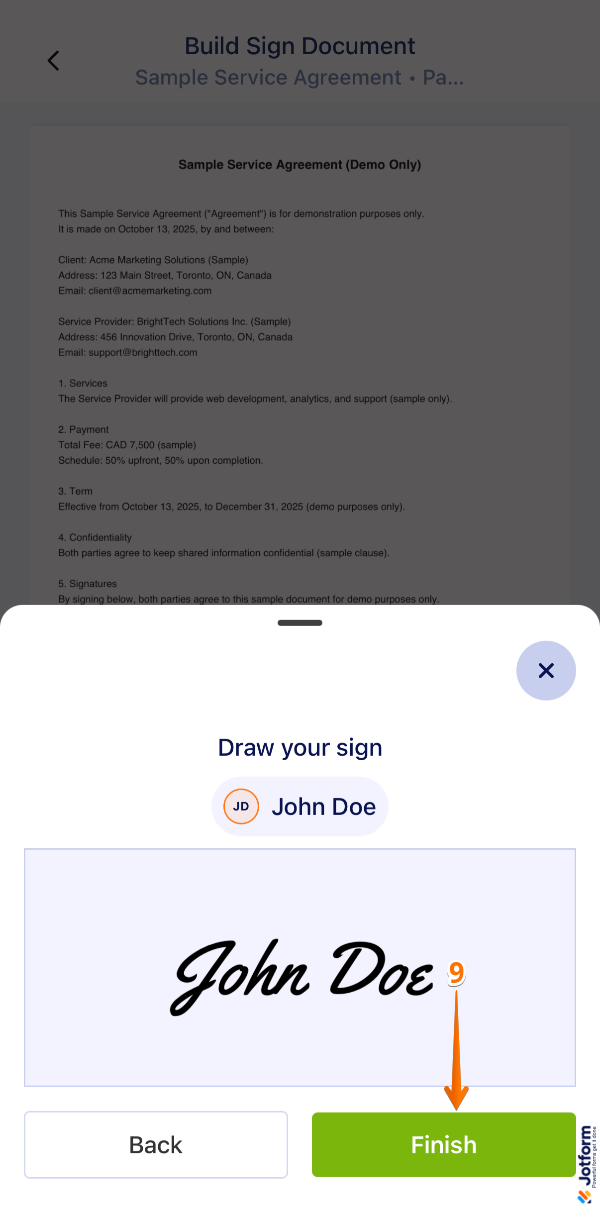 How to Use the Jotform Sign Mobile App Image-3