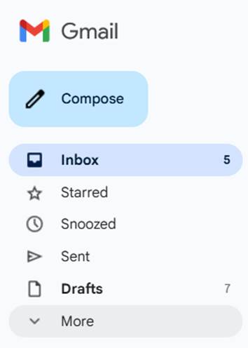 Gmail Mail Tabs