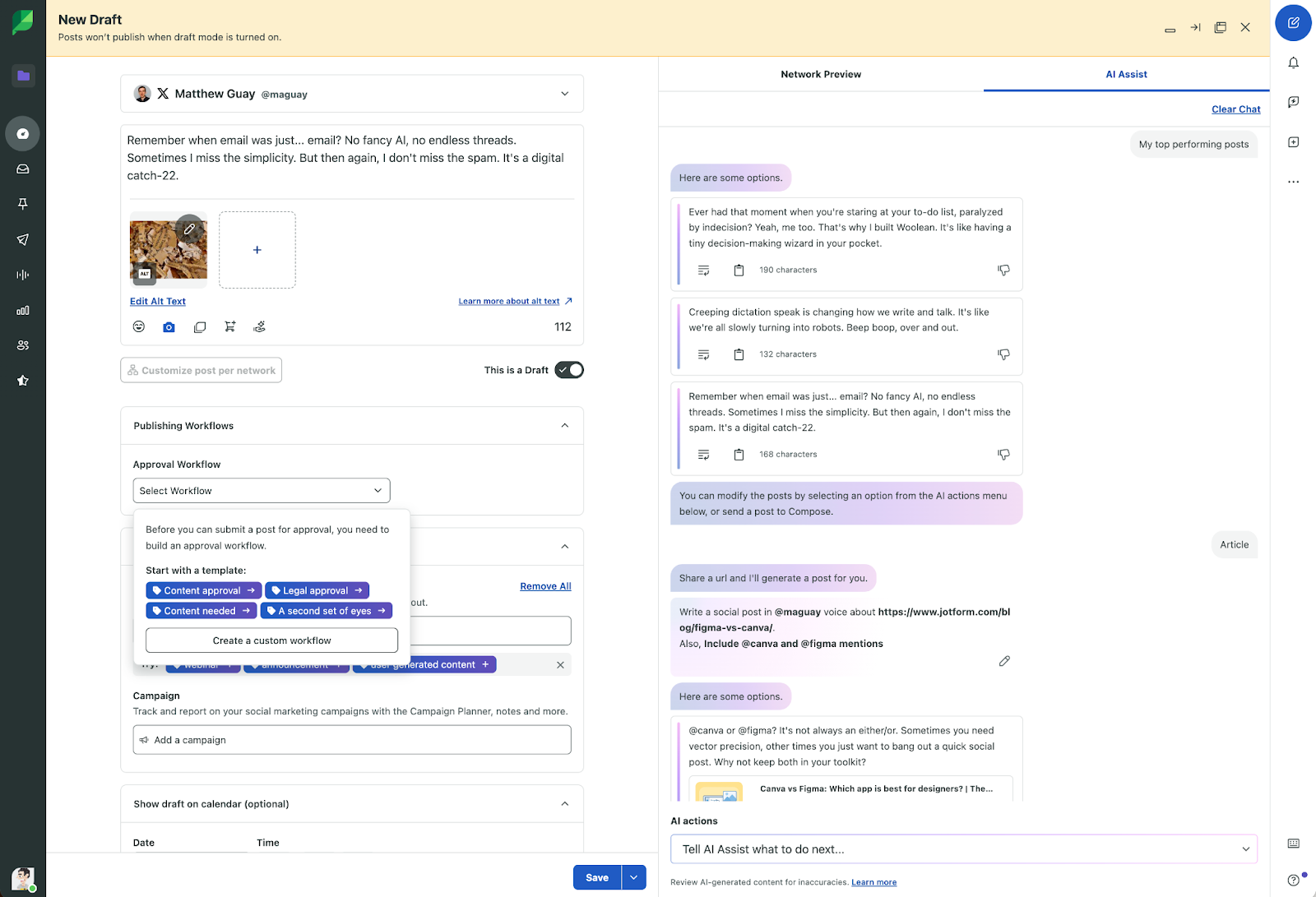 The 10 best AI tools for social media in 2026 Image-3