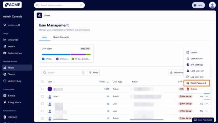 How to Reset User Passwords in Your Organization from the Admin Console Image-4