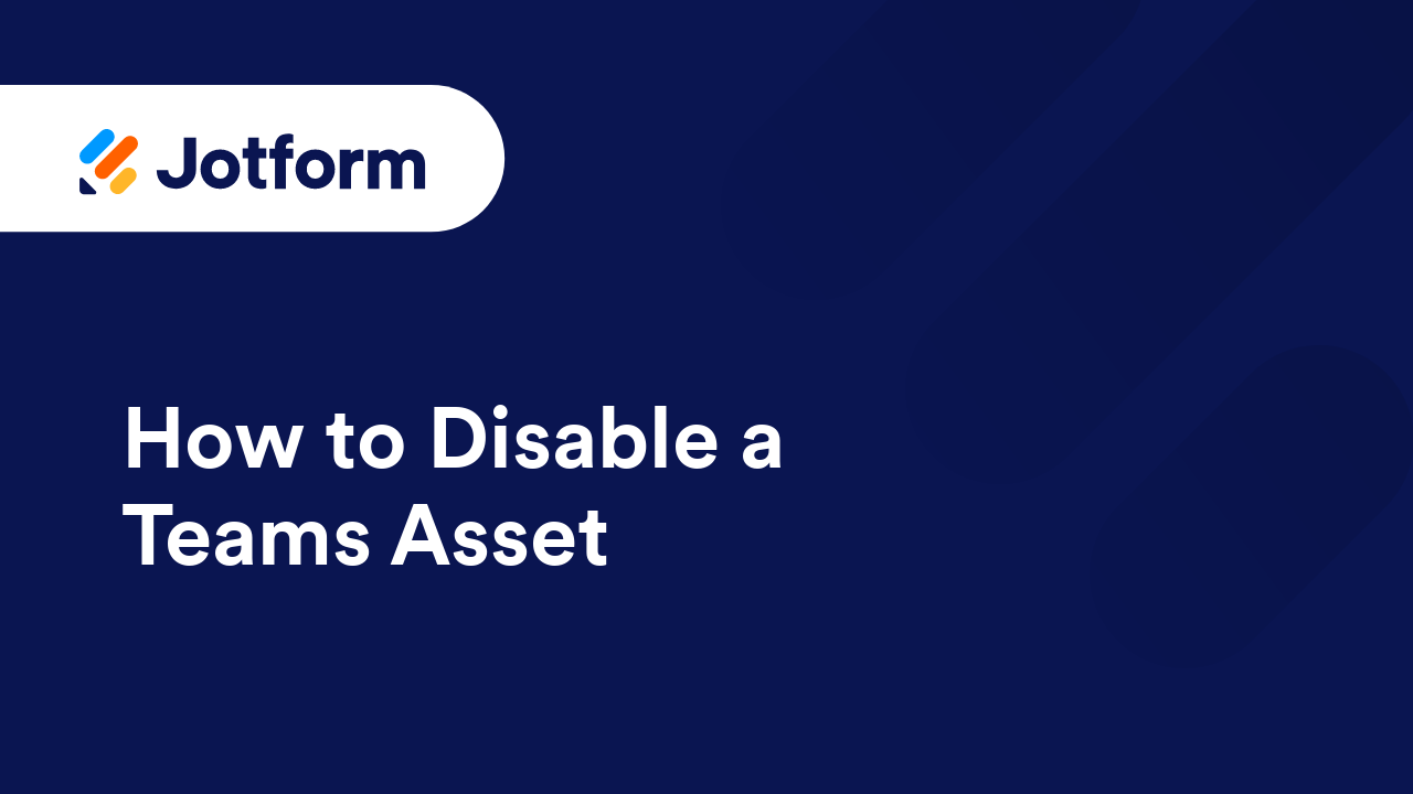 Jotform Teams