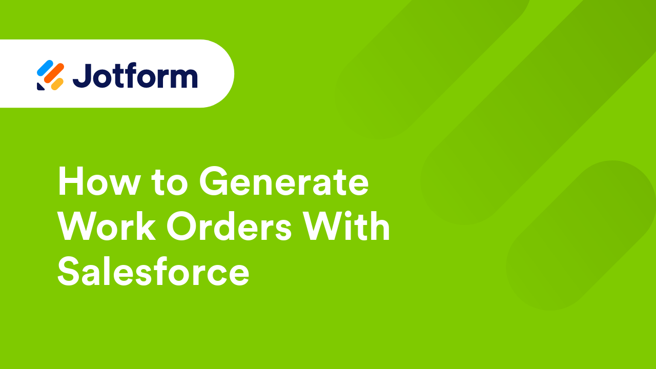 Jotform for Salesforce