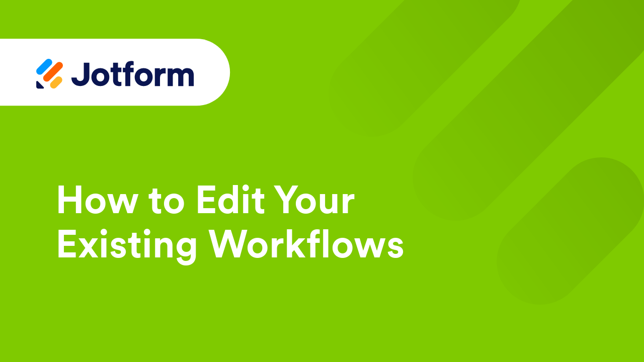 Jotform Workflows