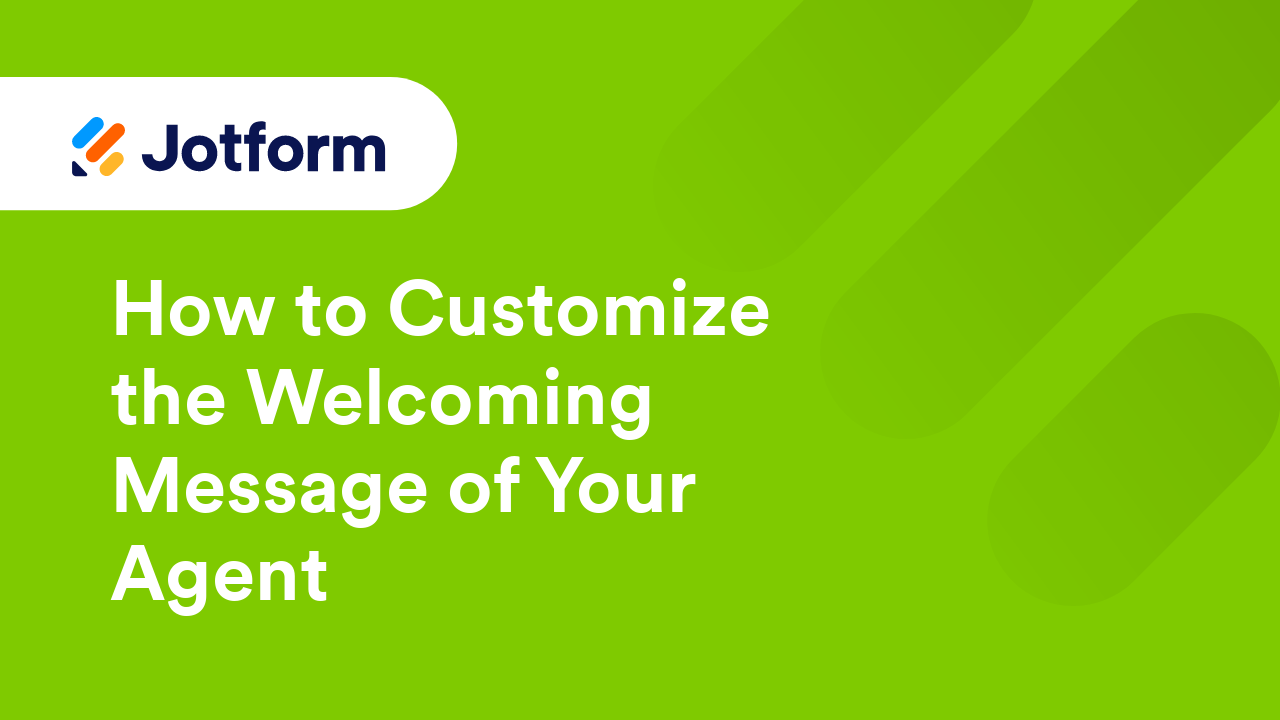 Jotform AI Agents