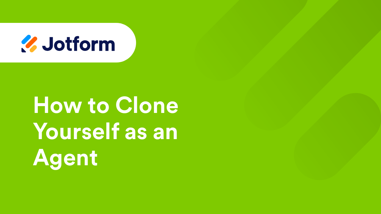 Jotform AI Agents