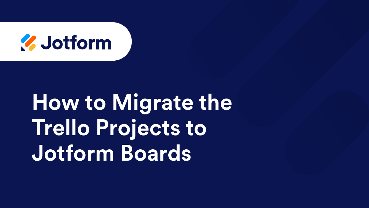 Jotform Boards