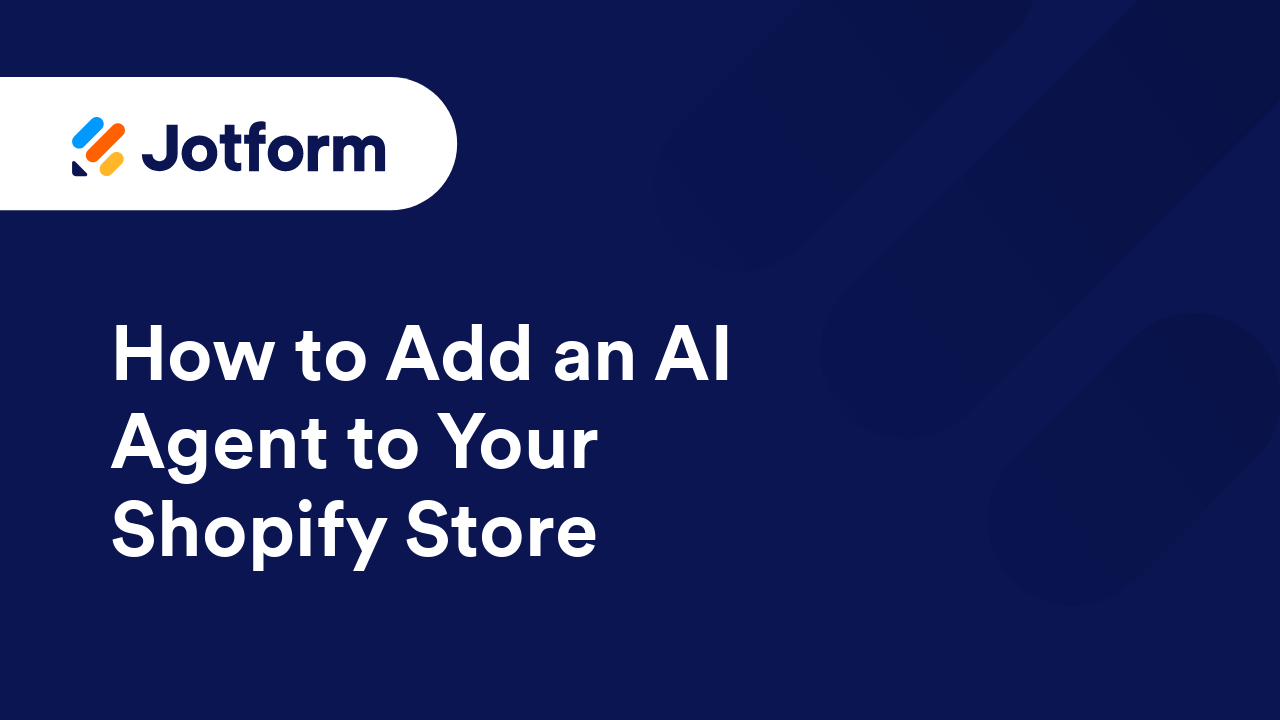 Jotform AI Agents