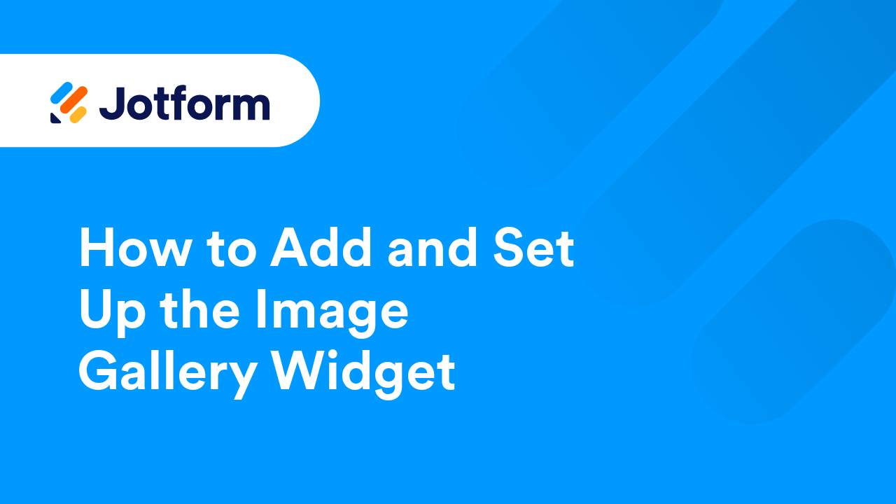 Jotform Widgets
