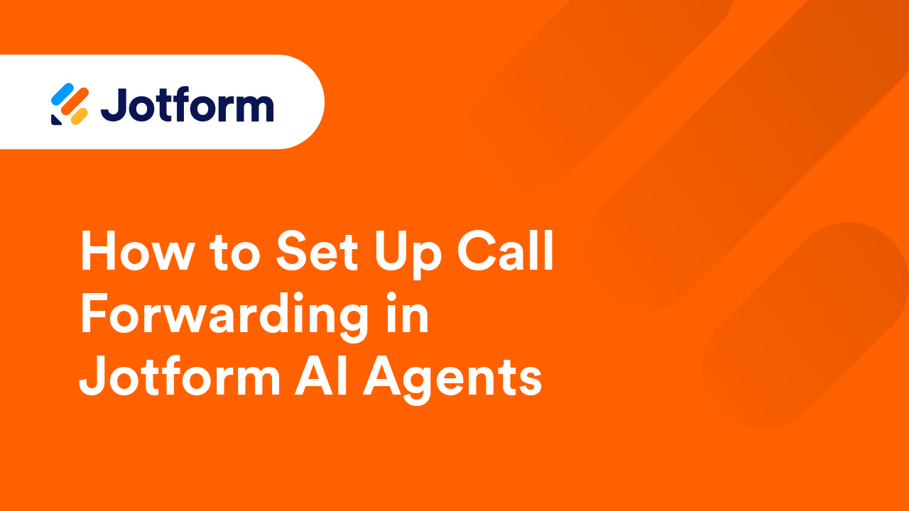 Jotform AI Agents