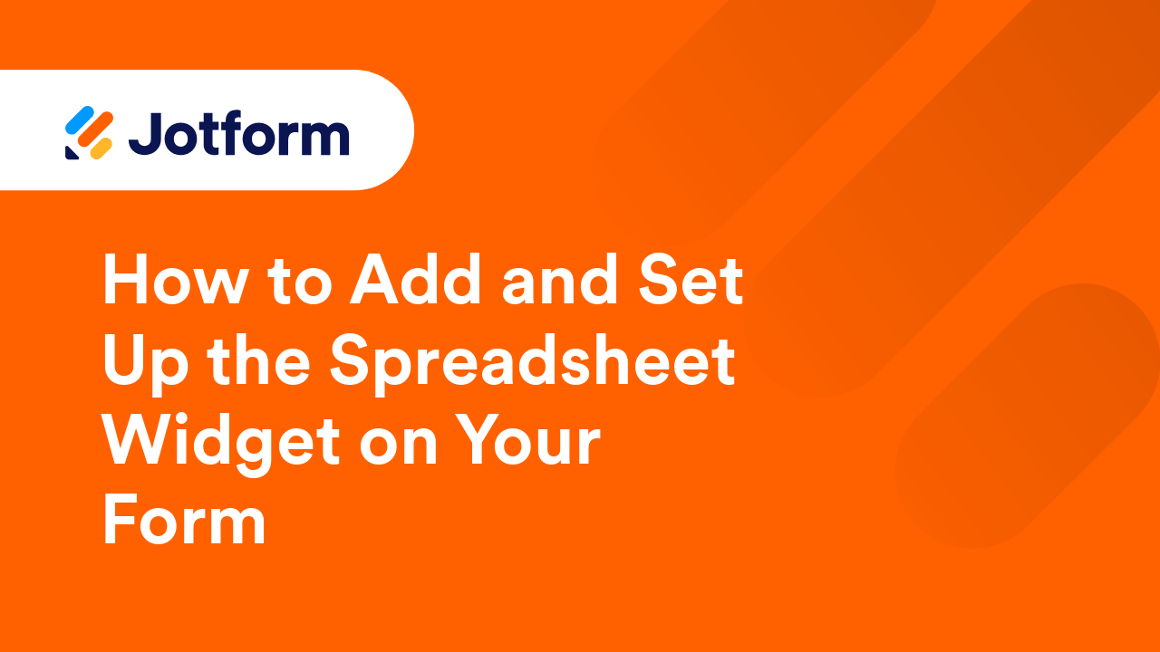 Jotform Widgets