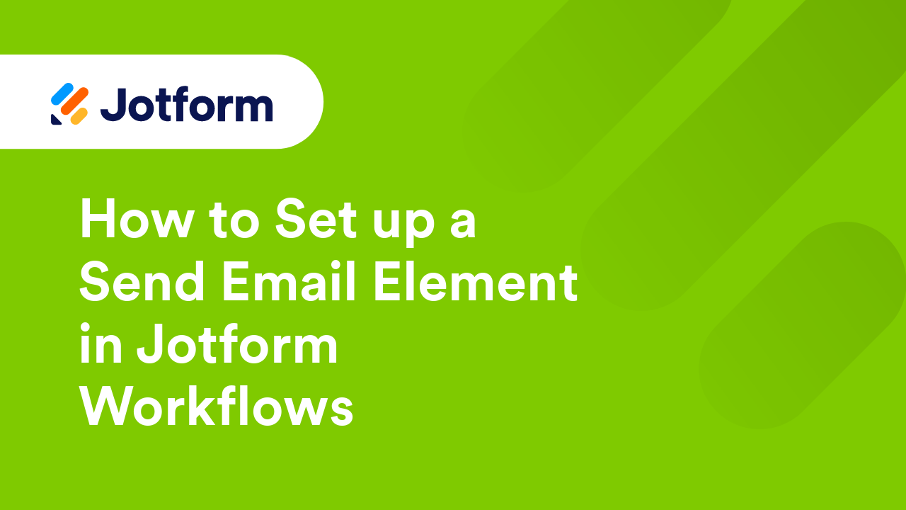 Jotform Workflows