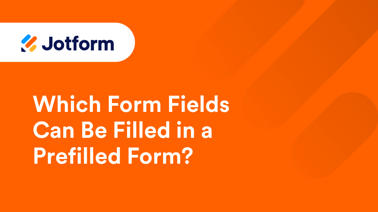 Jotform Prefill