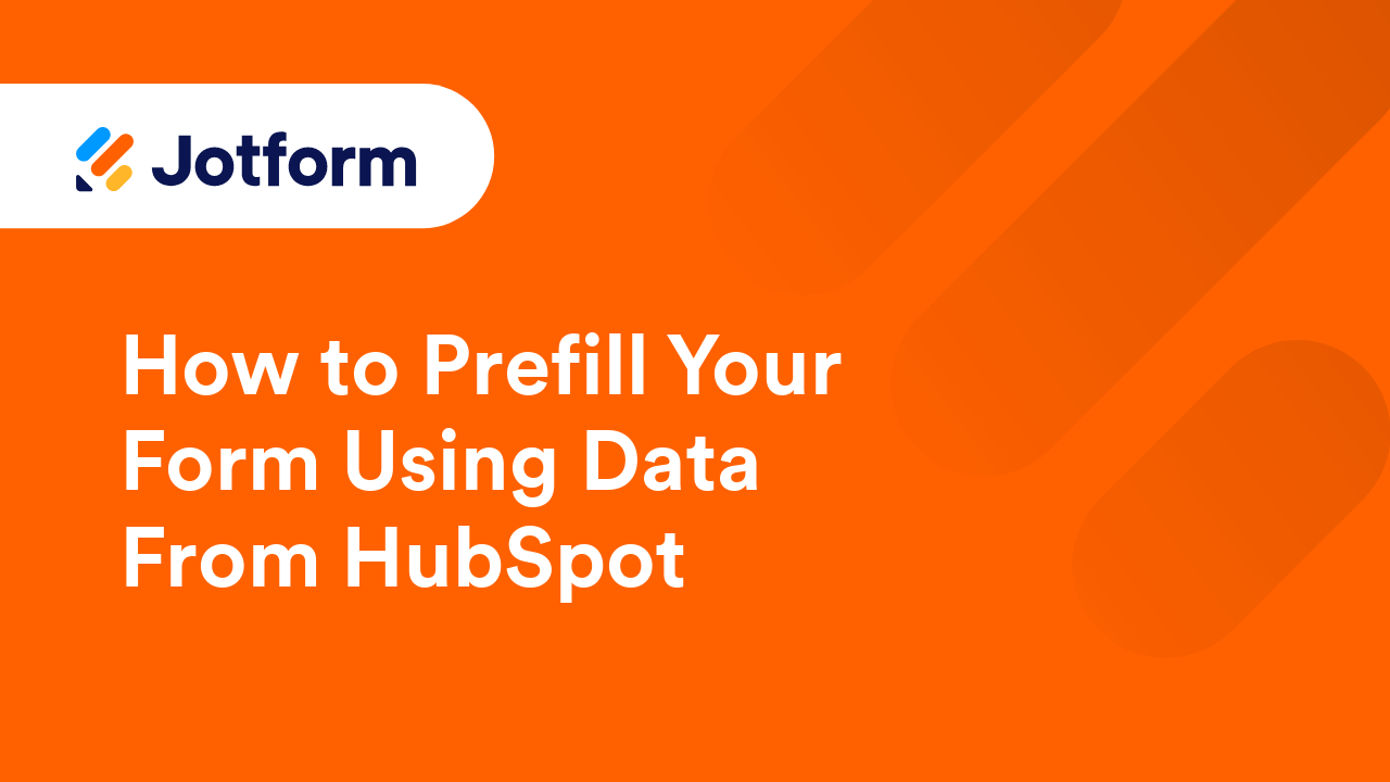 Jotform Prefill