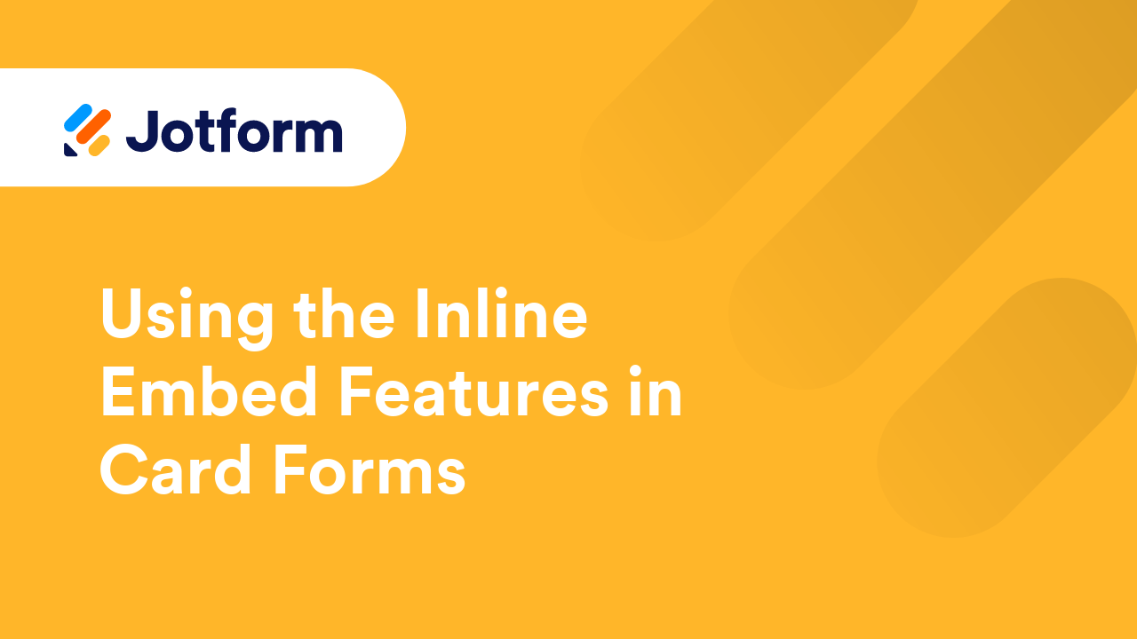Card Forms