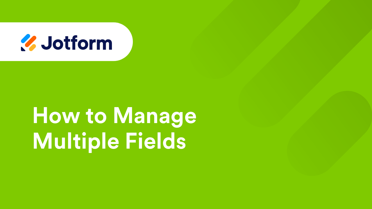 Create Forms