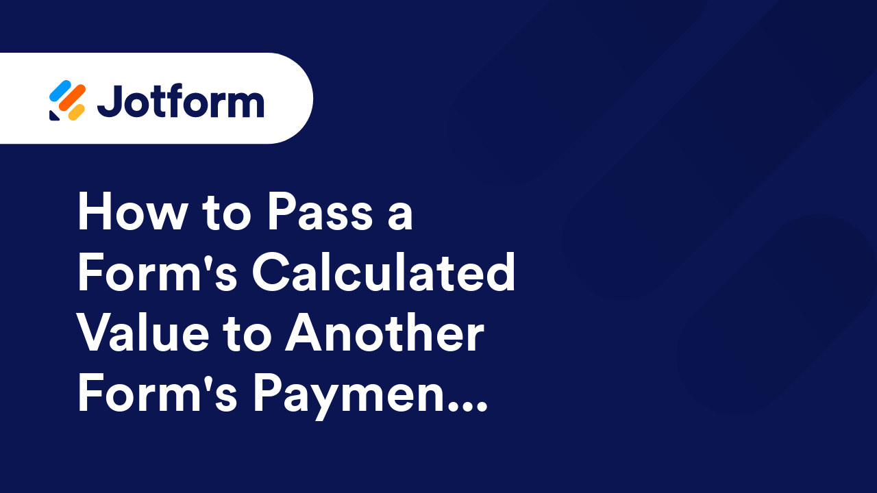 Form Calculations