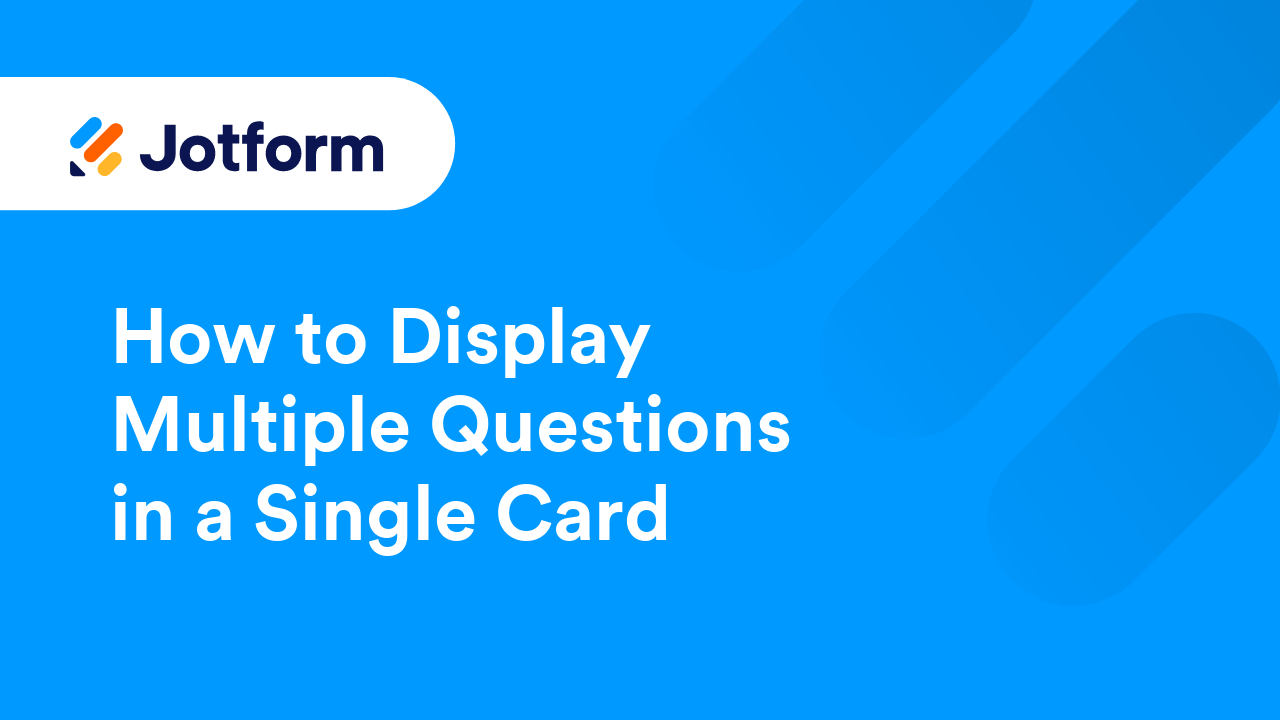 Card Forms