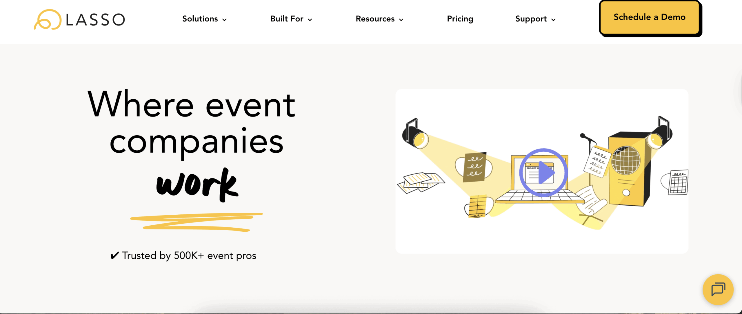 Lasso Landing Page