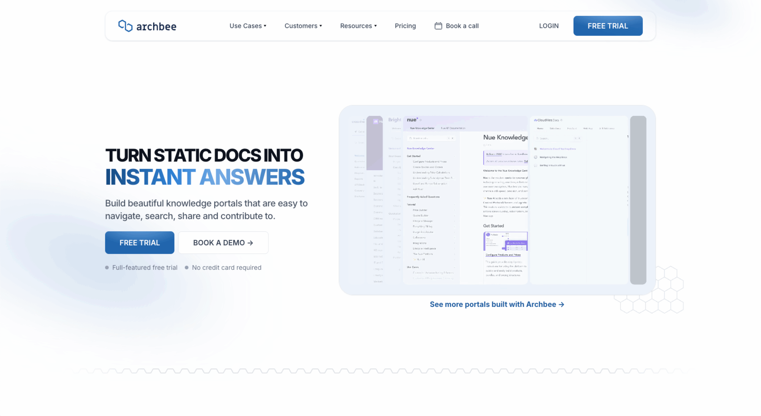 Archbee Landing Page