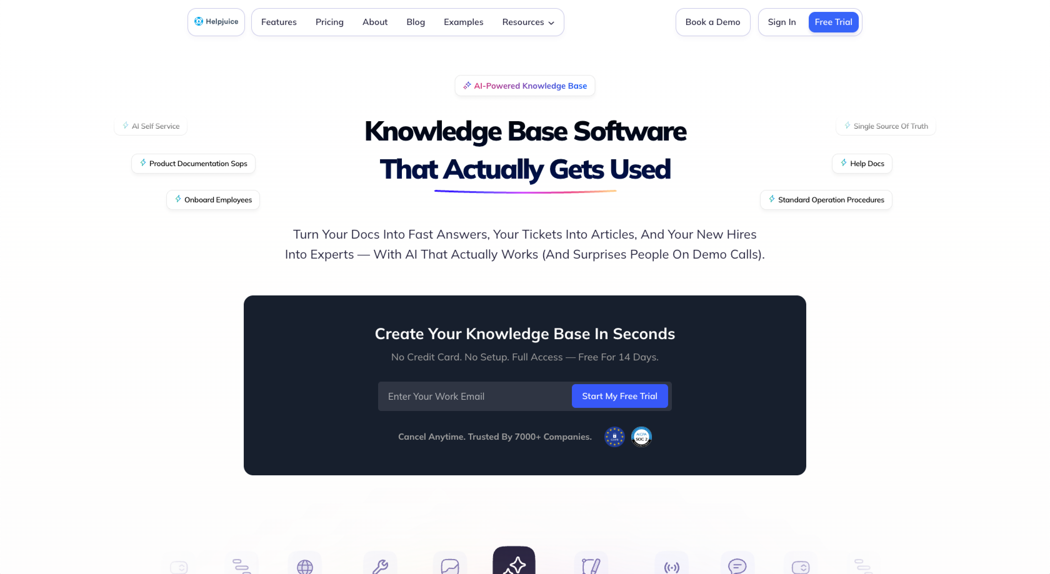 Helpjuice Landing Page