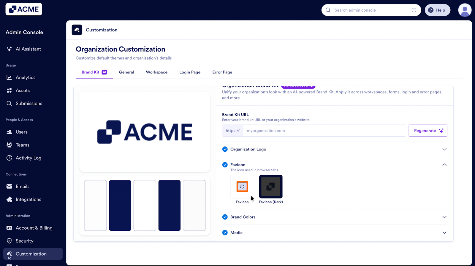 How to Manage and Update the Organization’s Brand Kit from the Admin Console Image-13