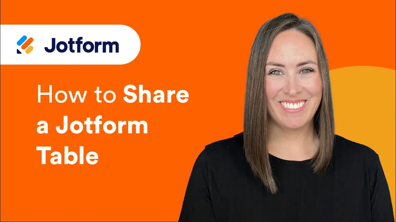 Jotform Tables