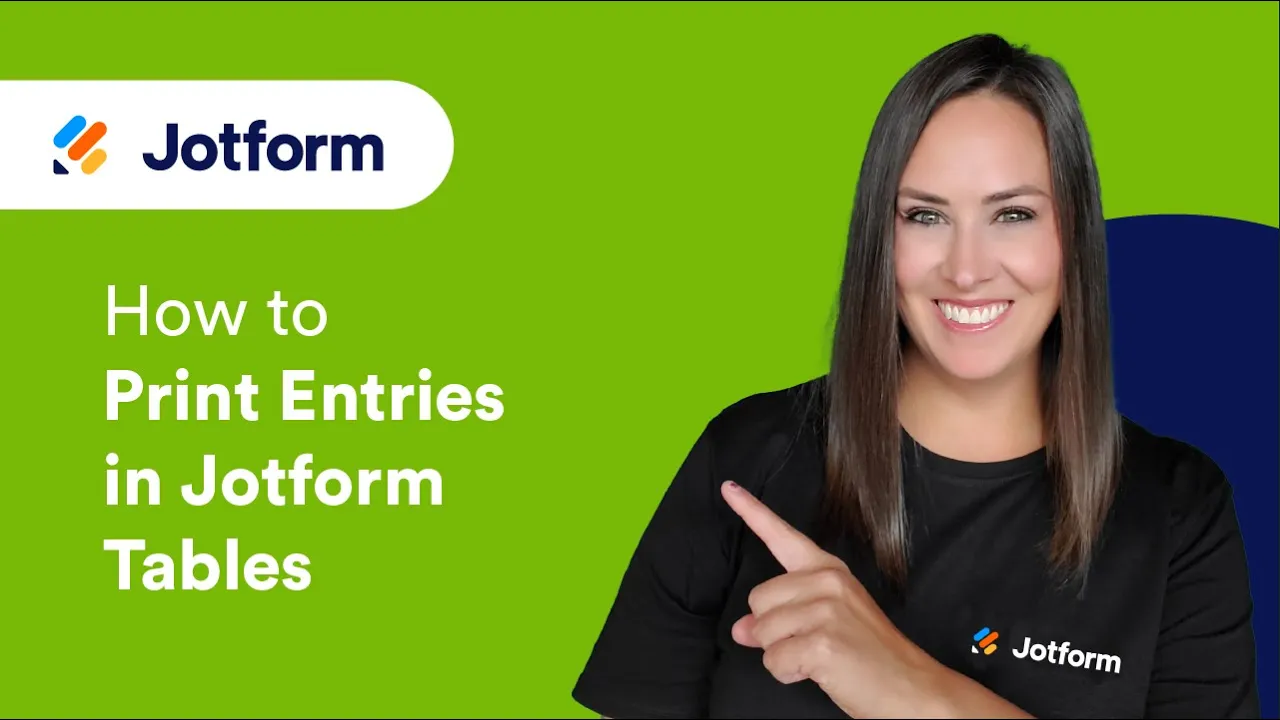 Jotform Tables