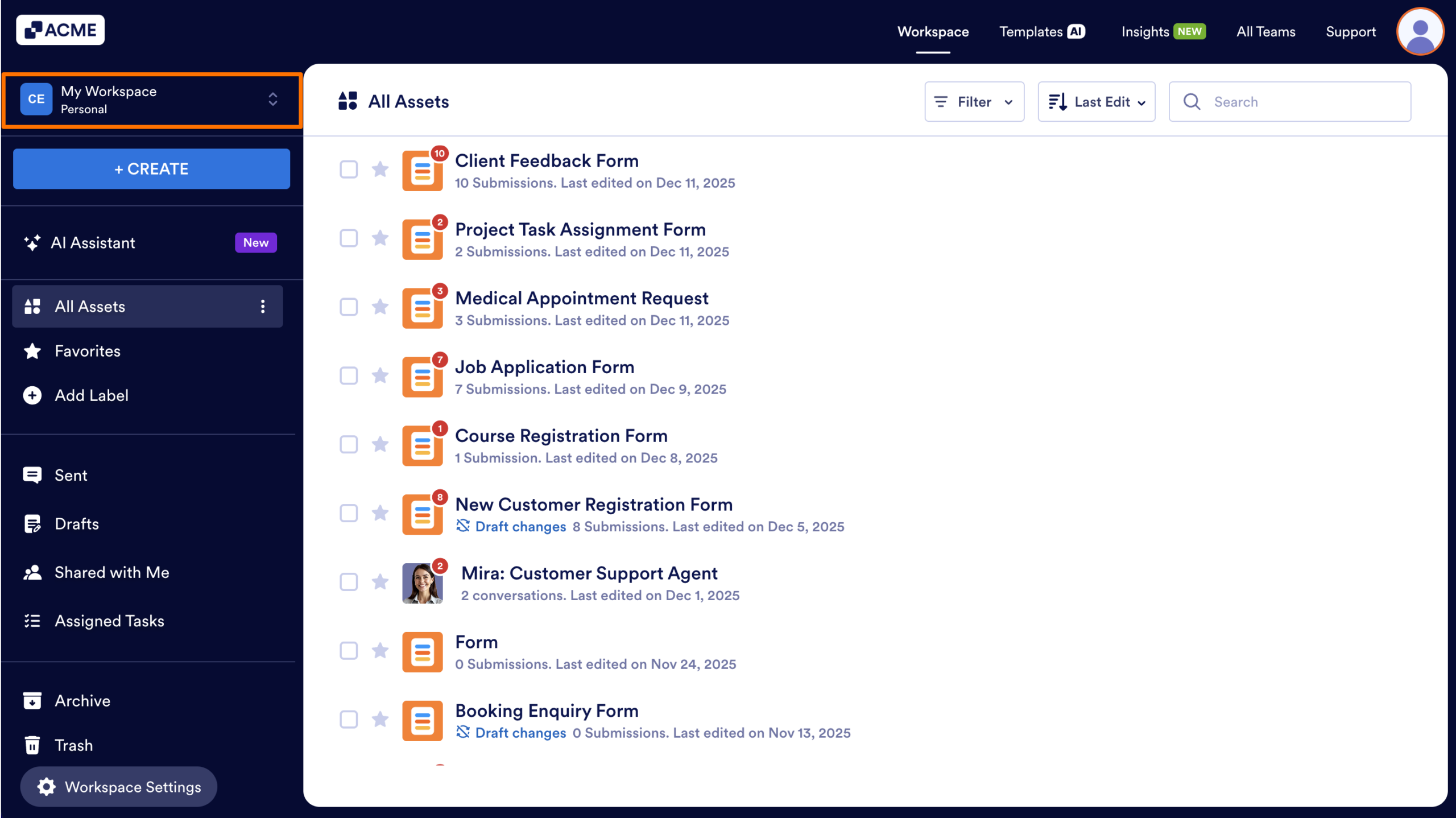 Navigating a Team Workspace Image-1