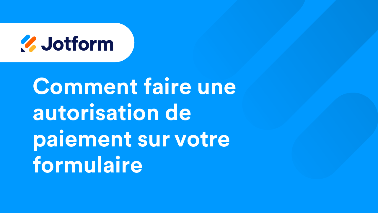 Formulaires de paiement