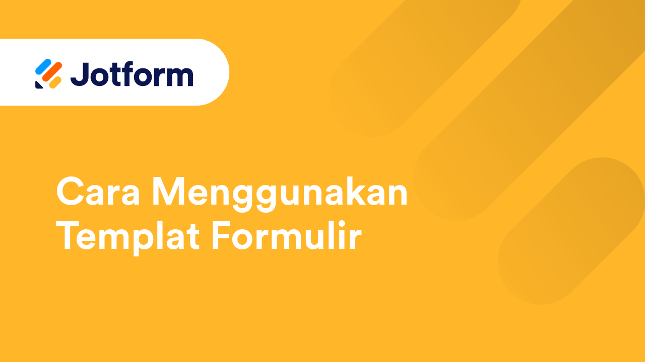 Mulai dengan Jotform