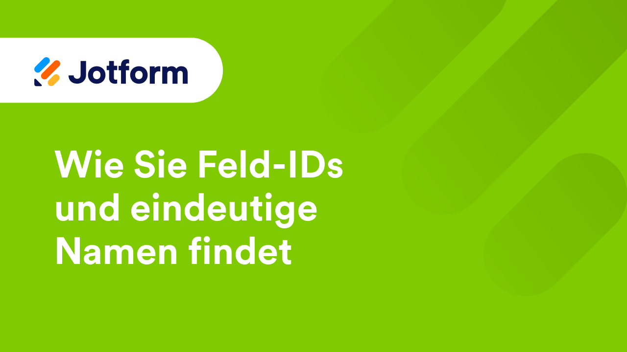 Formulare erstellen