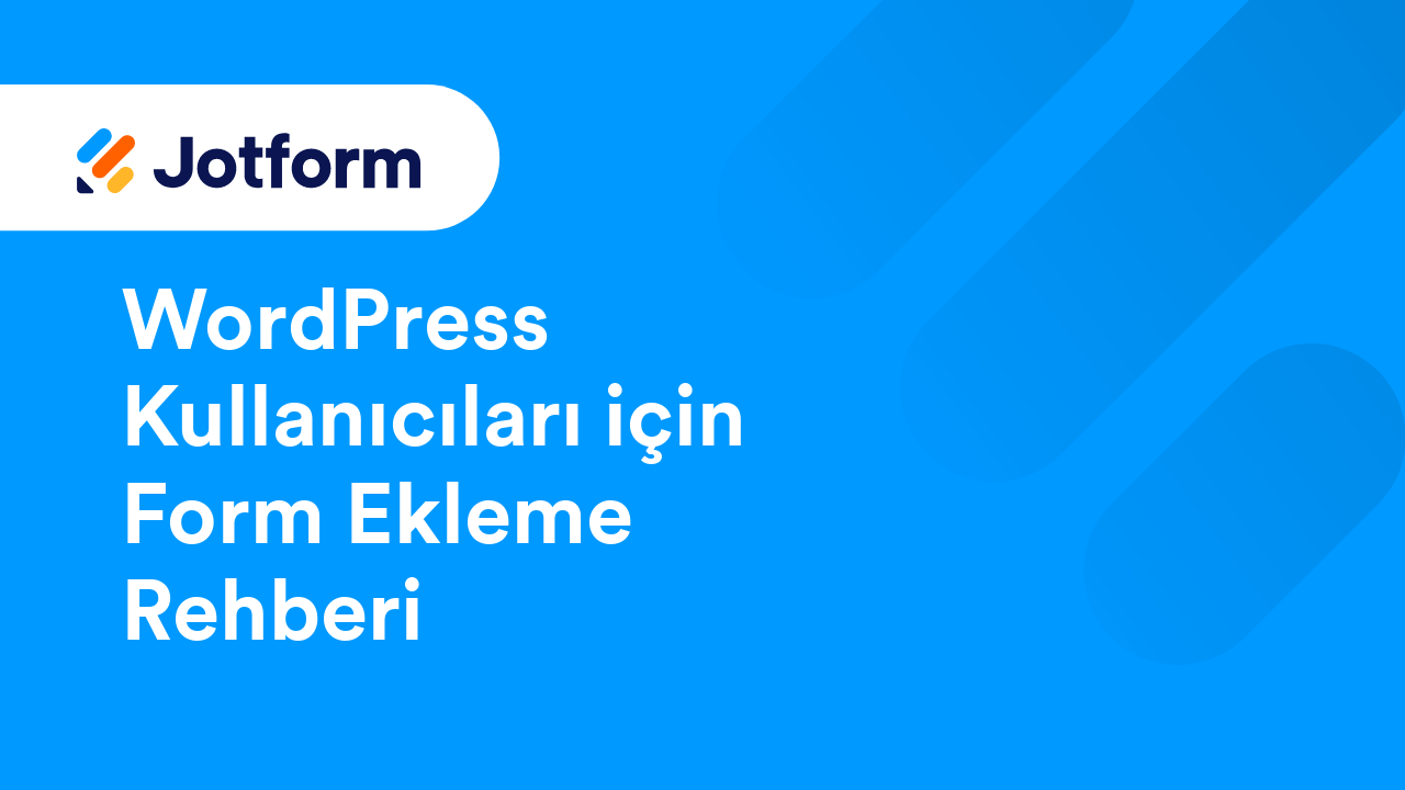 Formları Paylaşma