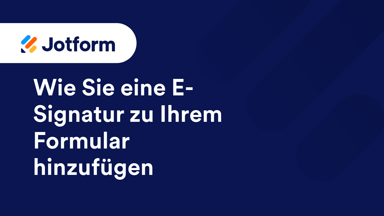 Jotform Sign