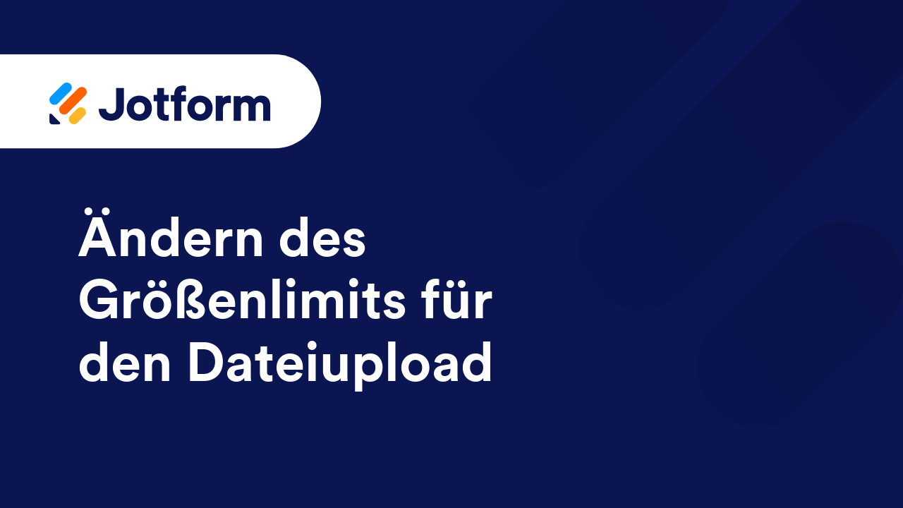 Formulare erstellen