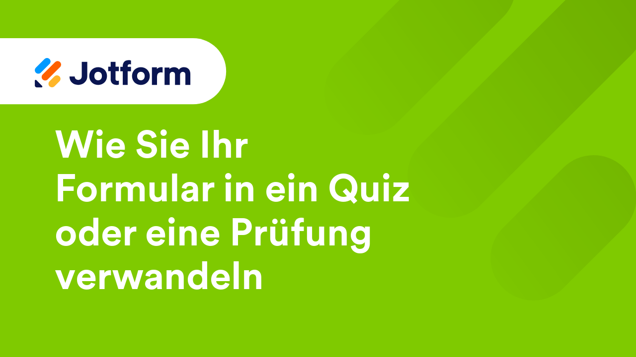 Formulare erstellen