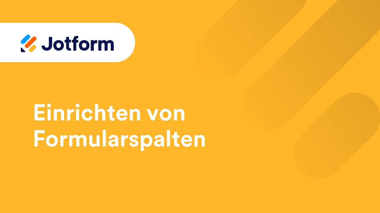 Formulare erstellen
