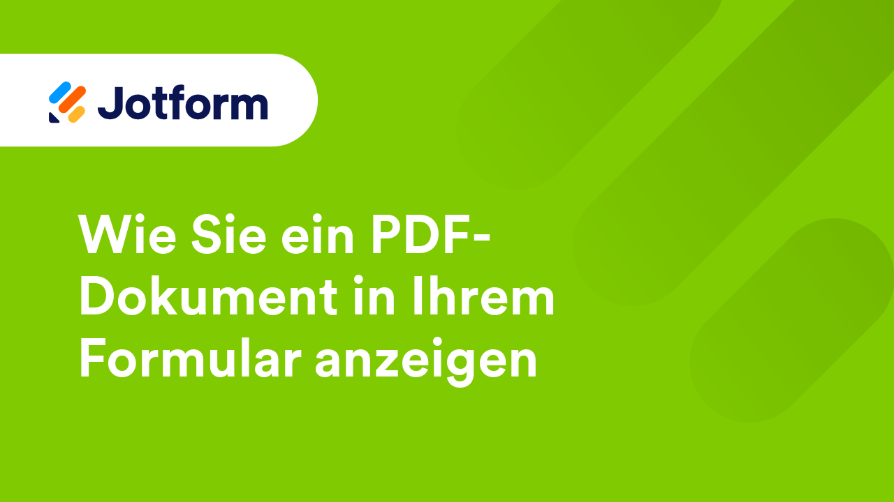 Formulare erstellen