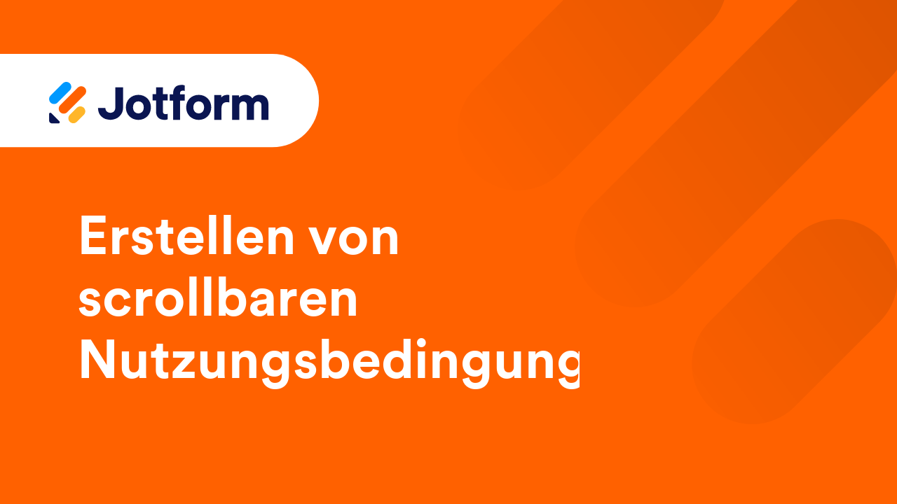 Formulare erstellen