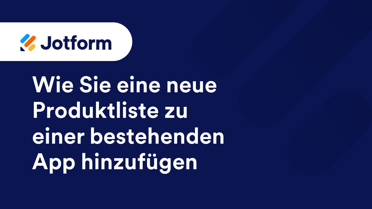Jotform Apps