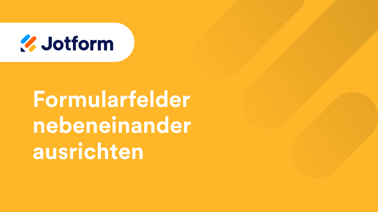 Formulare erstellen