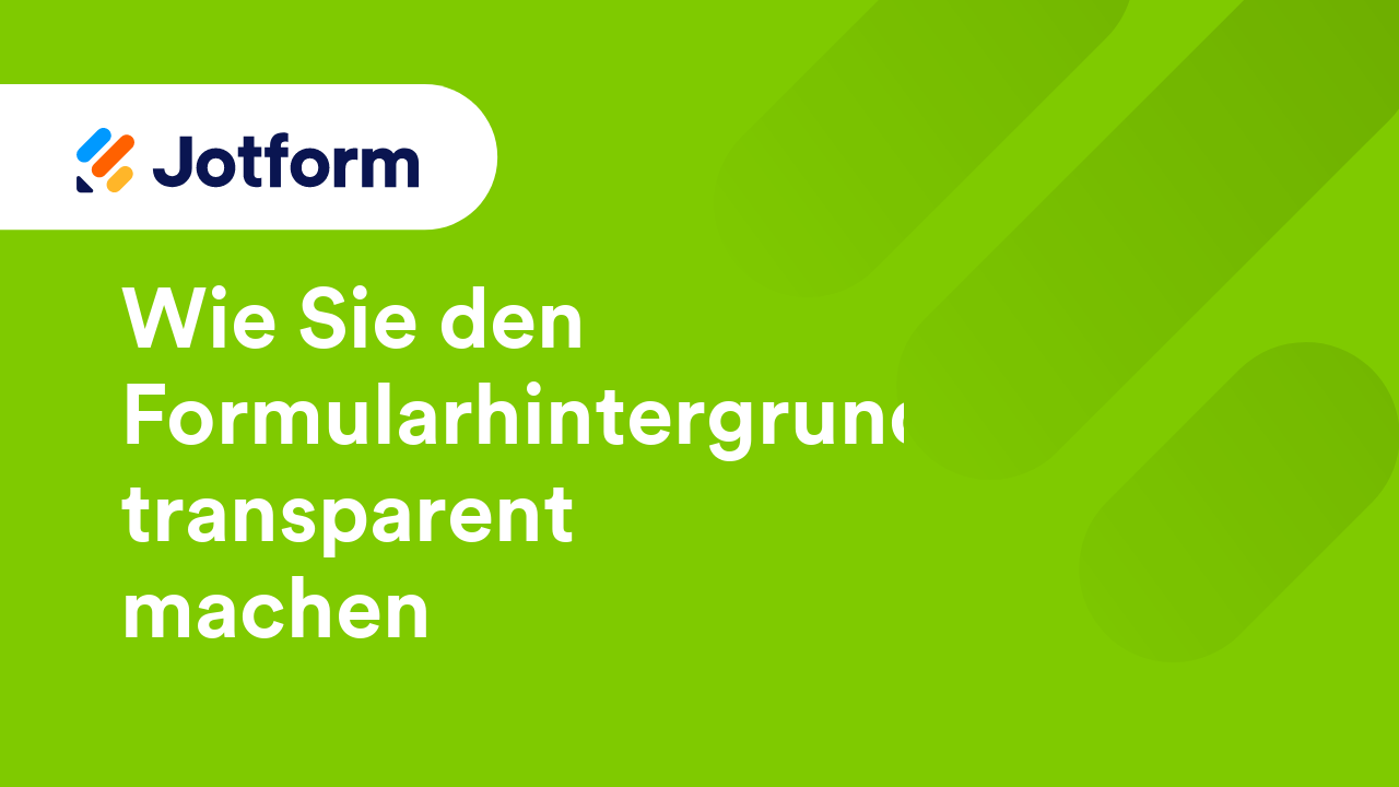 Formulare erstellen